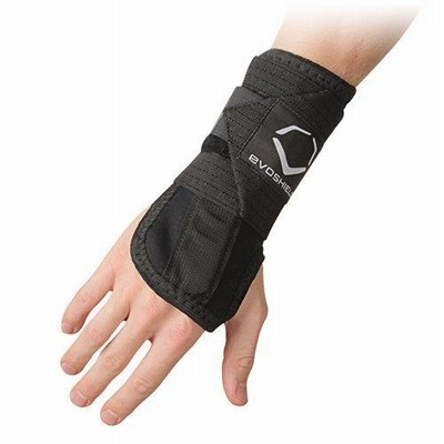 並行輸入品 EvoShield A154 スライドリスト 金属インサート付き ブラック S/M 右手