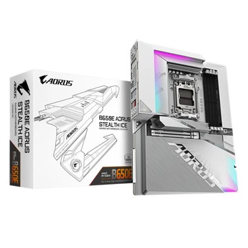 技嘉 GIGABYTE B650E AORUS STEALTH ICE AMD主機板