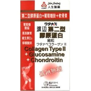 【人生製藥 渡邊第二型膠原蛋白(100公克/瓶)】