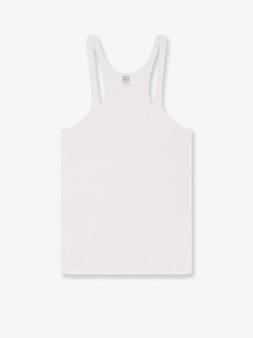 Ribbed cotton tank top - TOTEME - gender_Woman