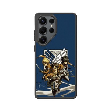 Galaxy S25 Ultra SolidSuit 黑 - 進擊的巨人 Attack On Titan - S2&S3 - 艾蓮＆米卡莎＆阿爾敏