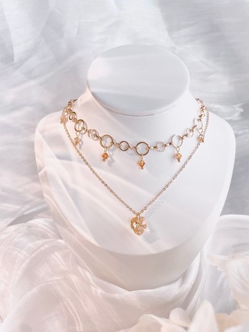 Swarovski雙層頸鏈