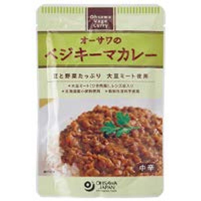 ベジタブルハート オーサワ オーサワのベジキーマカレー（レンズ豆入り） 150g 8袋