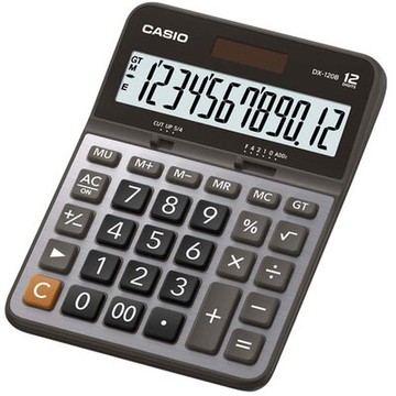 卡西歐CASIO DX-120B 桌上型計算機12位/台
