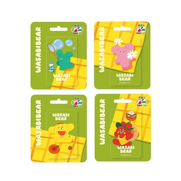 Easycard WASABI BEAR 一起野餐Supercard悠遊卡(受託代銷)