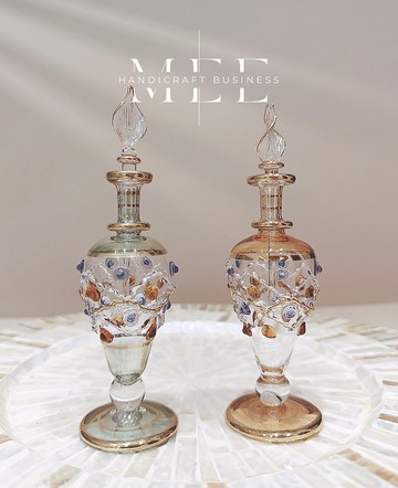 銀河系列-手工埃及玻璃香水瓶/香精瓶/空瓶/盲盒-隨機出貨