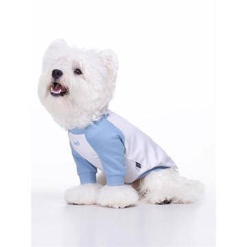 Sniff寵物狗狗貓咪春夏款拼色打底T恤絲光棉泰迪比熊中小型犬衣服