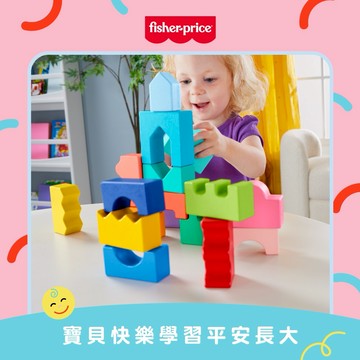 快速出貨【費雪】木製益智積木｜生日禮物、週歲禮、送禮、玩具、奇哥代理