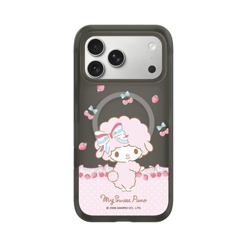 iPhone 17 Pro Max AirX 本質黑 - 三麗鷗-彼安諾 My Sweet Piano - 草莓蝴蝶結