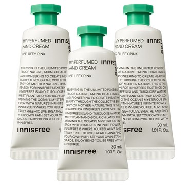 INNISFREE 我的香氛護手霜 02 Fluffy Pink  30ml  3件
