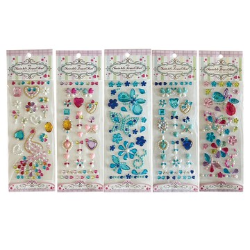 壓克力鑽石貼紙(款式隨機出貨)