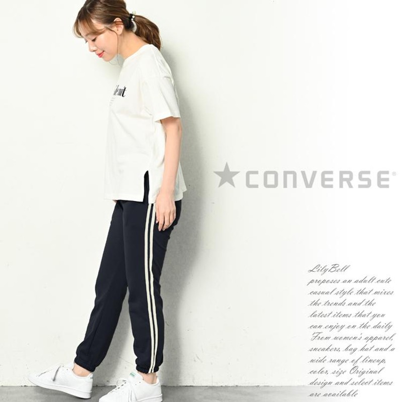 CONVERSE コンバース スウェットパンツ レディース スウェット