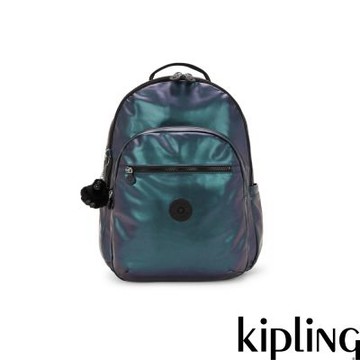 『首爾包』Kipling (網路獨家款)幻銀光機能旅行後背包-SEOUL XL WEEKEND
