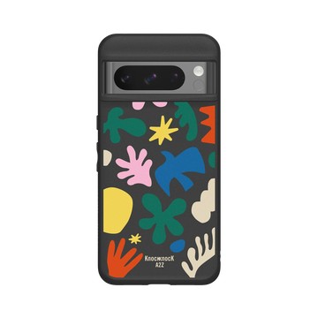 Pixel 8 Pro SolidSuit 黑 - Knock Knock A2Z - 彩虹派對