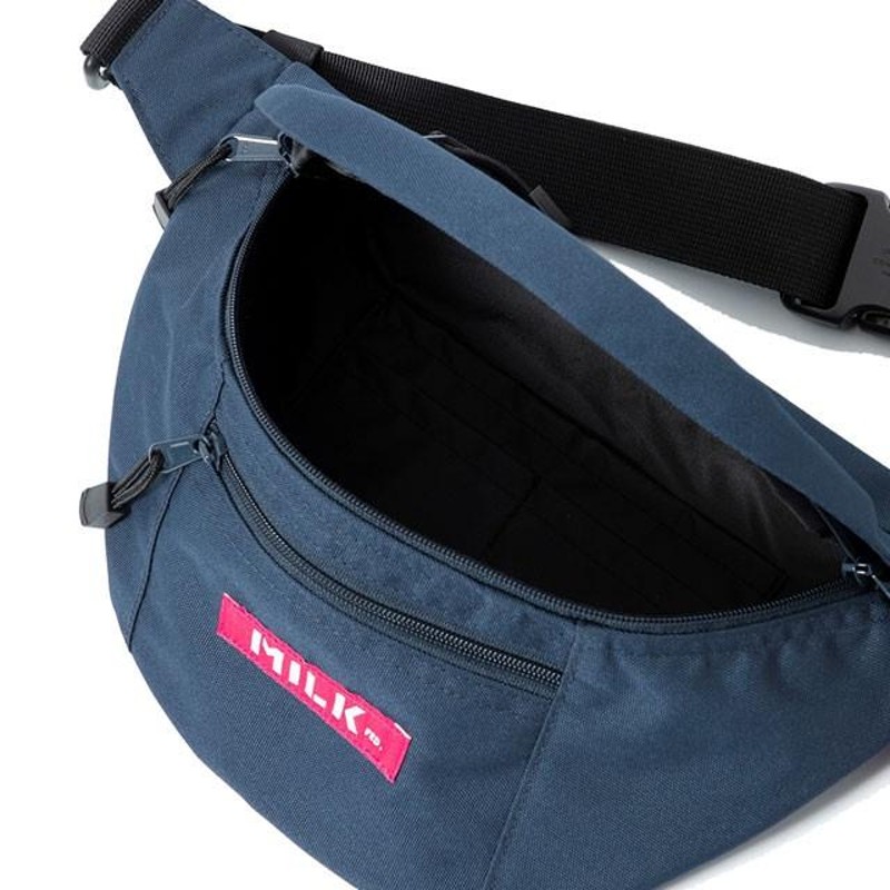 ミルクフェド MILKFED. ボディバッグ MINI FANNY PACK LOGO TAG ミニ