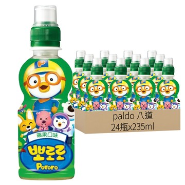 paldo 八道 啵樂樂乳酸飲 蘋果  235ml  24瓶