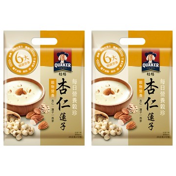 QUAKER 桂格 每日營養穀珍杏仁蓮子  260g  2袋