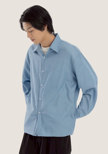 側口袋牛津襯衫