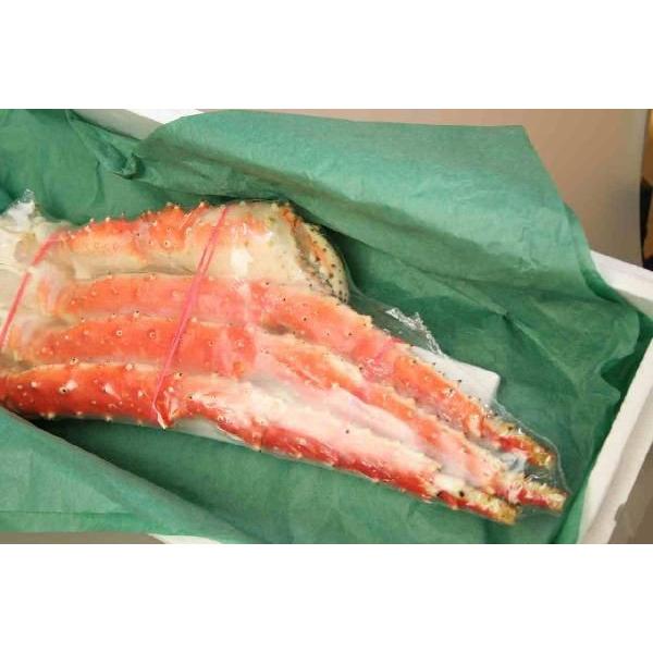 タラバガニ無添加ボイル脚　足し脚（差し脚）無しでこの重量！最高品質フルシェイプ（完全一本物）1肩1kg前後