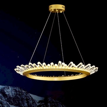 LED 36W 三色變光 現代風造型水晶吊燈 08-0231