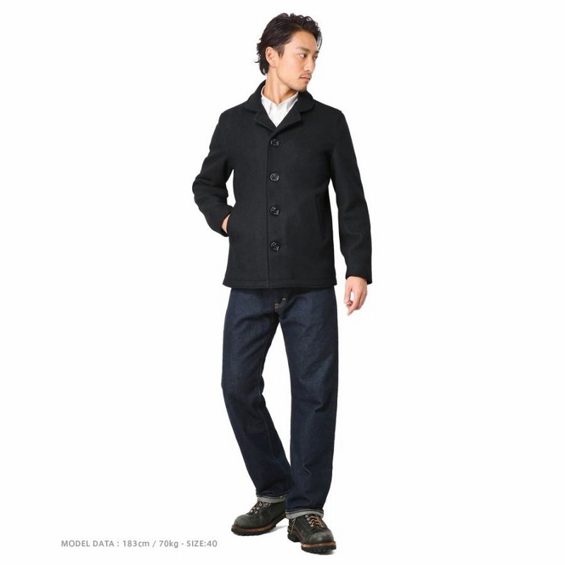 Schott ショット 776US 24oz シングルブレスト ピーコート 7494