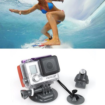 Gopro Hero 10/9/8/7/6配件 Surfboard Mount沖浪板固定支架套裝