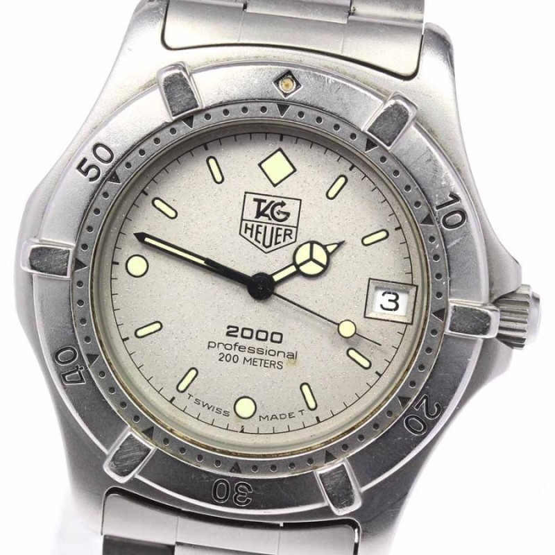 TAG HEUER】タグホイヤー 2000シリーズ デイト 962.206 クォーツ