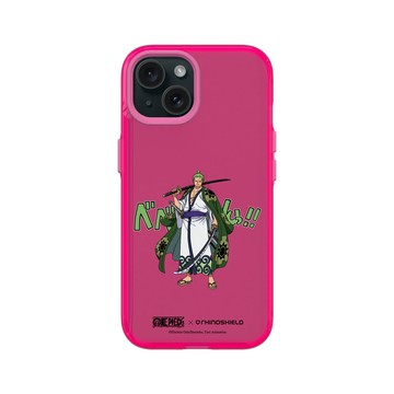 iPhone 15 Clear 粉漾桃 - 航海王 One Piece - 和之國系列-beben 索隆