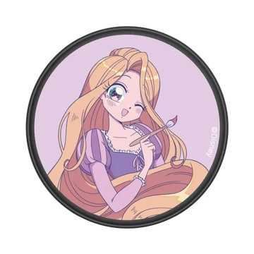 GRIP O (MagSafe 兼容） 黑 - 迪士尼-公主系列 Disney Princess - 愛心