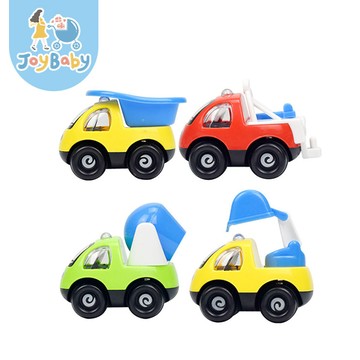 JOYBABY 兒童卡通迴力車寶寶工程車玩具車