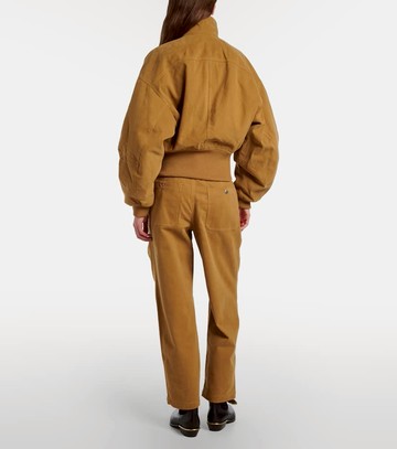 Marant Etoile Opalyna cotton twill wide-leg pants