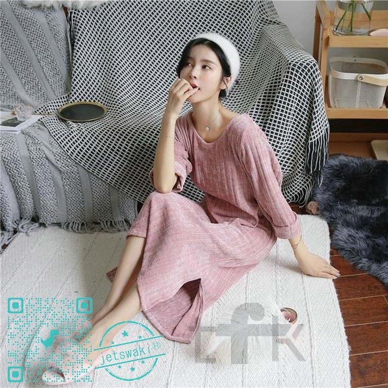 パジャマ レディース ワンピース ルームウェア 長袖 ロング 特売 丈 体型カバー 部屋着 おしゃれ 寝巻き ナイトウェア オシャレ 30代 40代 50代 通販 Lineポイント最大0 5 Get Lineショッピング