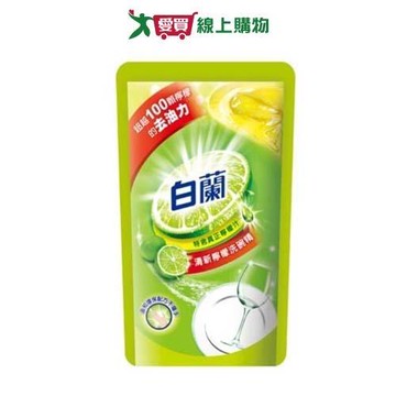 白蘭動力配方洗碗精補充包(檸檬)800g【愛買】