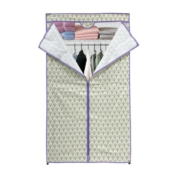 Cotton Field 棉花田傢飾 里約鐵力士架防塵衣櫥布套 幸運樹  牛津布  92x46x180cm  不含鐵力士架  S(92 x 46 x 180cm)  1個