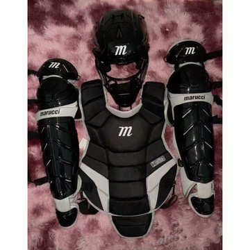 棒球魂 捕手護膝 棒壘品牌Marucci 護膝成人通用 Marucci護腳