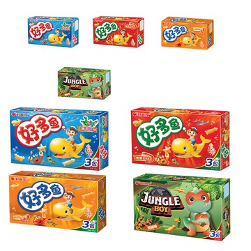 【蝦皮直營】韓國ORION好麗友好多魚/好多龍餅乾系列90g/30g