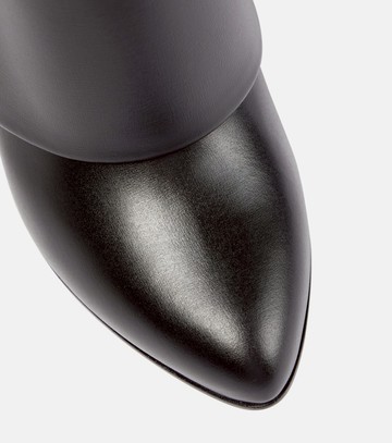 Givenchy Shark Lock leather ankle boots