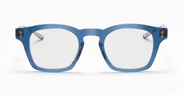 Akoni Wise - Crystal Blue / Black Palladium (45) Glasses