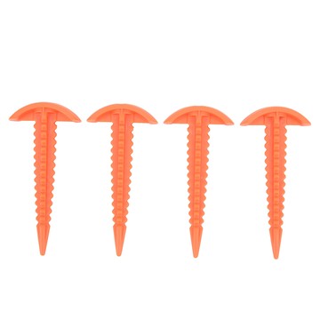 4 件套塑料無人機圍裙著陸墊地釘套裝支撐固定桿防風 Mcen2 批准