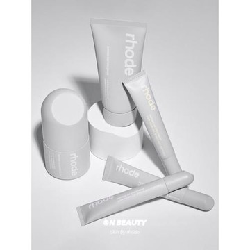 海莉rhode skin潤唇蜜護唇啫喱牛奶水精華修復黃油面霜 精華 潔面