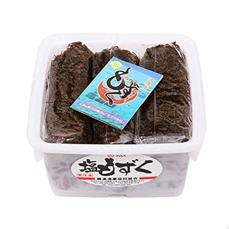 食品 塩もずく3kg(容器)×２箱 勝連漁業協同組合 長期保存可能な塩蔵タイプ 沖縄の美ら海でとれた 新鮮モズク 注目成分フコイダン含有 ミネラル