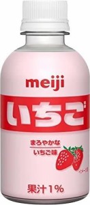 明治 いちごPET 220ml [飲料 ドリンク 飲み物 常温保存] ×24本