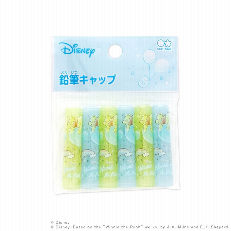 ディズニー くまのプーさん 鉛筆キャップ 6本組 新入学文具 M便 1 10 通販 Lineポイント最大0 5 Get Lineショッピング