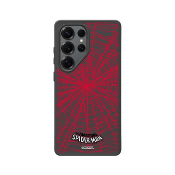 Galaxy S25 Ultra SolidSuit 黑 - 迪士尼-漫威 Marvel - 蜘蛛人-紅蜘蛛網