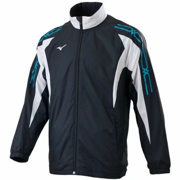MIZUNO 美津濃 外套 男 運動立領外套 刷毛 黑 32TEC55209