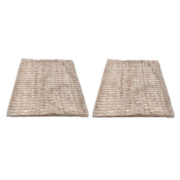 快豹 Uov 麥穗燈芯絨抱枕 Set 2 200g重  珊瑚粉  45 x 45cm