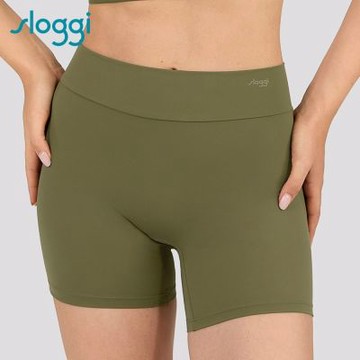 sloggi-GET ACTIVE 2.0簡約時尚運動系列 中腰單車褲 千歲綠