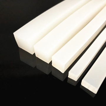 耐高溫硅膠條方條 扁條防滑防水實心密封條3/5/10/15/20/30 mm