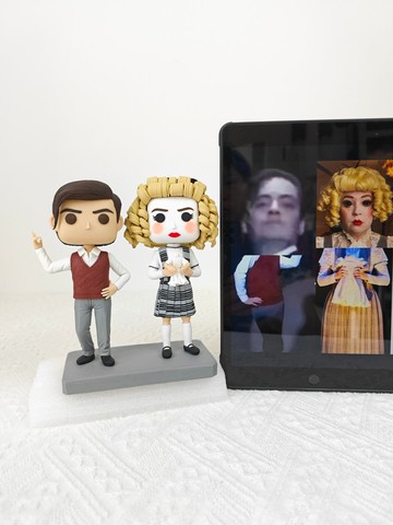 客製化3D人像公仔 訂製手工Funko Pop情侶父母夫妻結婚週年禮物