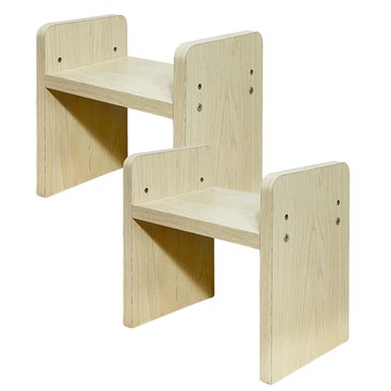 櫃內收納架  23 x 15 x 20cm  楓木色  2個